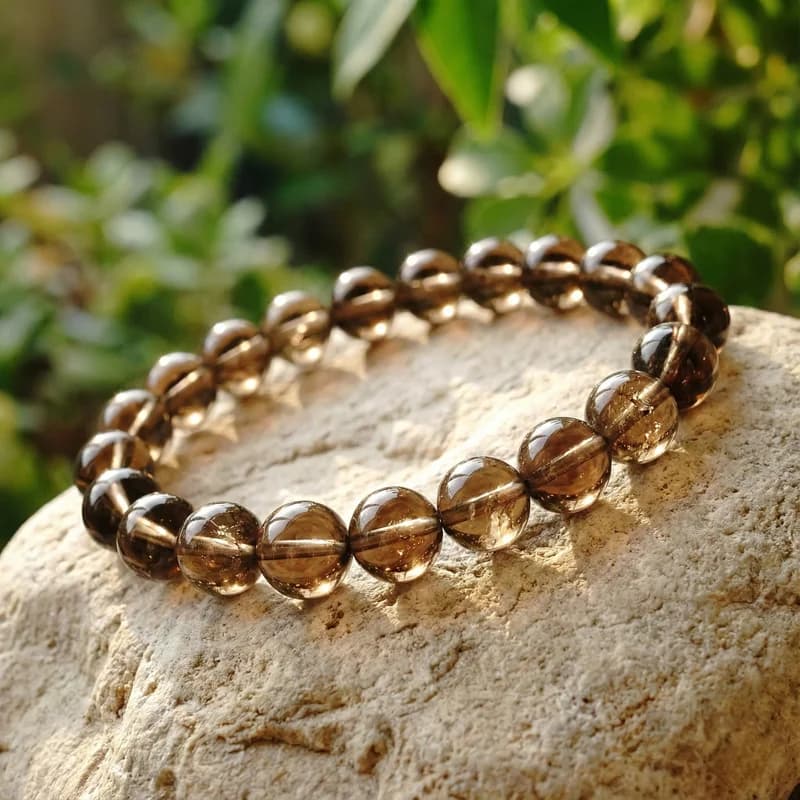 スモーキークォーツブレスレット｜不安をしずめて、地に足をつける整える時間
